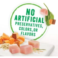 Purina Beneful Chopped Blends With Turkey, Sweet Potatoes, Brown Rice & Spinach Wet Dog Food -Cozy Paws 100034 PT3. AC SS1800 V1700159715