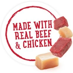 Purina Beneful Prepared Meals Beef & Chicken Medley With Green Beans, Carrots & Wild Rice Wet Dog Food -Cozy Paws 100163 PT2. AC SS1800 V1700159577