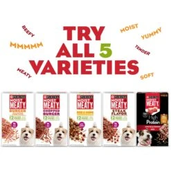 Moist & Meaty Chopped Burger Dry Dog Food -Cozy Paws 100197 PT8. AC SS1800 V1700156864