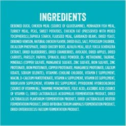 Evolve Deboned Grain-Free Duck, Sweet Potato & Venison Recipe Dry Dog Food -Cozy Paws 100453 PT5. AC SS1800 V1608686850