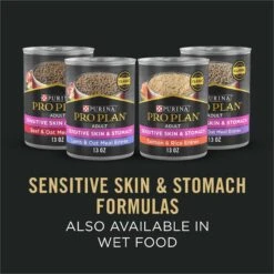 Purina Pro Plan Adult Sensitive Skin & Stomach Salmon & Rice Formula Dry Dog Food -Cozy Paws 101143 PT6. AC SS1800 V1701881770