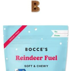 Bocce's Bakery Reindeer Fuel Soft & Chewy Dog Treats, 6-oz Bag -Cozy Paws 1016606 PT2. AC SS1800 V1700861574