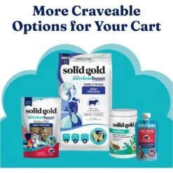 Solid Gold Green Cow Beef Tripe Loaf For Picky Eaters Grain- Free Wet Dog Food, 13.2-oz Can, Case Of 6 -Cozy Paws 1021774 PT6. AC SS1800 V1700681599