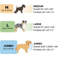 FurHaven Jumbo Modern Dog & Cat Bed Frame, 40-in -Cozy Paws 1021958 PT3. AC SS1800 V1701452867