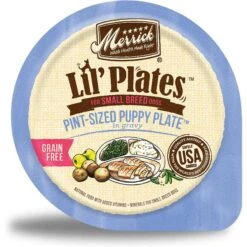 Merrick Lil' Plates Grain-Free Small Breed Wet Dog Food Pint-Sized Puppy Plate