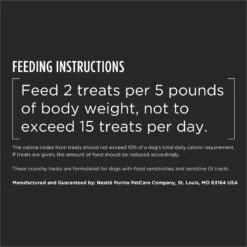 Purina Pro Plan Veterinary Diets Gentle Snackers Dog Treats, 8-oz Pouch -Cozy Paws 1030950 PT7. AC SS1800 V1702673684