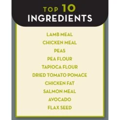 AvoDerm Advanced Senior Health Lamb & Chicken Meal Formula Dry Dog Food -Cozy Paws 103839 PT3. AC SS1800 V1585938781