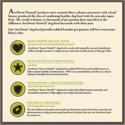 AvoDerm Advanced Senior Health Lamb & Chicken Meal Formula Dry Dog Food -Cozy Paws 103839 PT7. AC SS1800 V1585938763