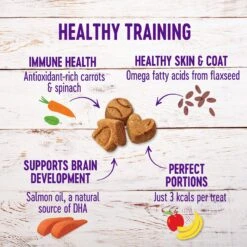 Wellness Crunchy Puppy Bites Chicken & Carrots Recipe Grain-Free Natural Dog Treats -Cozy Paws 104848 PT1. AC SS1800 V1609289561