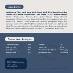 ZIWI Peak Lamb Grain-Free Air-Dried Dog Food -Cozy Paws 104998 PT2. AC SS1800 V1703277463