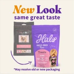 Halo Wild Caught Salmon Raw Freeze-Dried Dog Treats -Cozy Paws 105046 PT1. AC SS1800 V1691510413