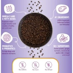 Health Extension Grain-Free Little Bites Buffalo & Whitefish Recipe Dry Dog Food -Cozy Paws 105297 PT4. AC SS1800 V1595622359