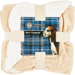 American Kennel Club AKC Micro Sherpa Dog & Cat Blanket -Cozy Paws 106549 PT4. AC SS1800 V1566250455