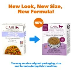 Caru Real Turkey With Lamb Stew Grain-Free Wet Dog Food -Cozy Paws 106742 PT1. AC SS1800 V1544644345