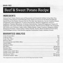 American Journey Beef & Sweet Potato Recipe Grain-Free Dry Dog Food -Cozy Paws 108427 PT8. AC SS1800 V1665438806