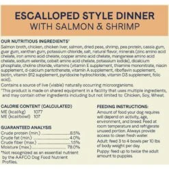 CANIDAE PURE Petite All Stages Small Breed Escalloped Style Dinner With Salmon & Shrimp Wet Dog Food Trays, 3.5-oz, Case Of 12 -Cozy Paws 108454 PT5. AC SS1800 V1657655128