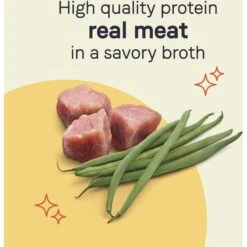 CANIDAE PURE Petite All Stages Small Breed Fricassee Style Dinner With Turkey & Green Beans Wet Dog Food Trays, 3.5-oz, Case Of 12 -Cozy Paws 108456 PT3. AC SS1800 V1663609368