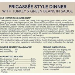 CANIDAE PURE Petite All Stages Small Breed Fricassee Style Dinner With Turkey & Green Beans Wet Dog Food Trays, 3.5-oz, Case Of 12 -Cozy Paws 108456 PT5. AC SS1800 V1657655128