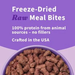 Halo Meal Bites Beef Recipe Raw Freeze-Dried Dog Food -Cozy Paws 110163 PT4. AC SS1800 V1657655132