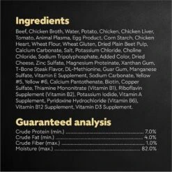 Cesar Home Delights T-Bone Steak, Egg & Cheese Flavor With Potatoes In Sauce Small Breed Adult Wet Dog Food Trays -Cozy Paws 110516 PT5. AC SS1800 V1695674516