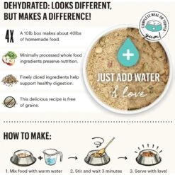 The Honest Kitchen Limited Ingredient Diet Duck Recipe Grain-Free Dehydrated Dog Food -Cozy Paws 111042 PT5. AC SS1800 V1649720791