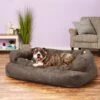 Snoozer Pet Products Luxury Overstuffed Cat & Dog Bed With Removable Cover -Cozy Paws 113112 MAIN. AC SS1800 V1566312152