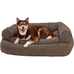 Snoozer Pet Products Luxury Overstuffed Cat & Dog Bed With Removable Cover -Cozy Paws 113112 PT3. AC SS1800 V1566312160