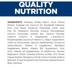 Hill's Prescription Diet D/d Skin/Food Sensitivities Potato & Duck Recipe Dry Dog Food -Cozy Paws 113452 PT7. AC SS1800 V1647293830