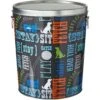 Paw Prints Pet Food Storage Bin, Word Design