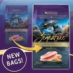 Zignature Catfish Limited Ingredient Formula Dry Dog Food -Cozy Paws 114109 PT2. AC SS1800 V1668202758