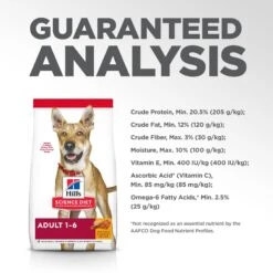 Hill's Science Diet Adult Chicken & Barley Recipe Dry Dog Food -Cozy Paws 114164 PT8. AC SS1800 V1598539883