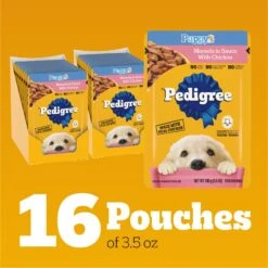 Pedigree Choice Cuts Puppy Morsels In Sauce With Chicken Adult Wet Dog Food -Cozy Paws 114297 PT3. AC SS1800 V1665174693