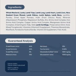 ZIWI Peak Mackerel & Lamb Grain-Free Air-Dried Dog Food -Cozy Paws 114592 PT2. AC SS1800 V1703277169