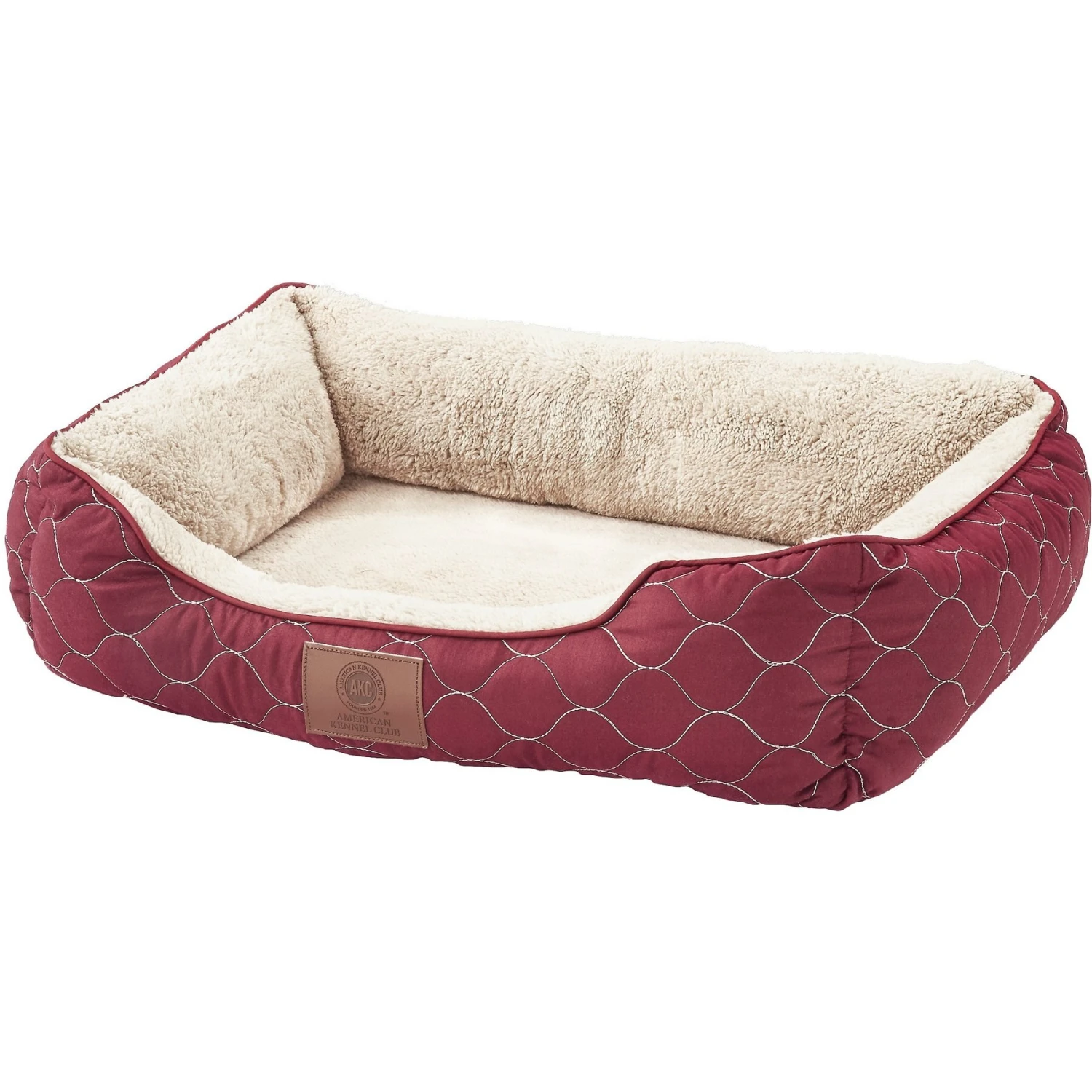 American Kennel Club AKC Circle Stitch Orthopedic Bolster Cat & Dog Bed 5 American Kennel Club AKC Circle Stitch Orthopedic Bolster Cat & Dog Bed - Image 3