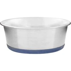 OurPets DuraPet Premium Non-Skid Stainless Steel Dog Bowl, 4-cup