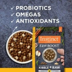 Instinct Raw Boost Grain-Free Recipe With Real Chicken & Freeze-Dried Raw Pieces Dry Dog Food -Cozy Paws 119081 PT5. AC SS1800 V1649881301