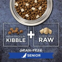 Instinct Raw Boost Senior Grain-Free Recipe With Real Chicken & Freeze-Dried Raw Pieces Dry Dog Food -Cozy Paws 119095 PT2. AC SS1800 V1649935354