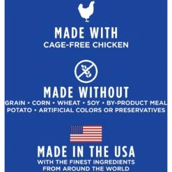 Instinct Raw Boost Senior Grain-Free Recipe With Real Chicken & Freeze-Dried Raw Pieces Dry Dog Food -Cozy Paws 119095 PT4. AC SS1800 V1649884609