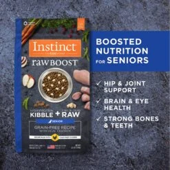 Instinct Raw Boost Senior Grain-Free Recipe With Real Chicken & Freeze-Dried Raw Pieces Dry Dog Food -Cozy Paws 119095 PT5. AC SS1800 V1649881935