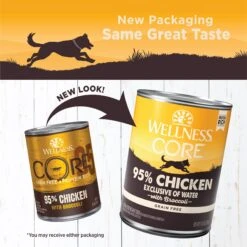 Wellness CORE 95% Grain-Free Chicken & Broccoli Canned Dog Food -Cozy Paws 120811 PT1. AC SS1800 V1613572646