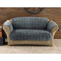 Sure Fit Deluxe Loveseat Cover -Cozy Paws 121085 PT2. AC SS1800 V1628667124