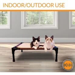 K&H Pet Products Comfy Pet Cot Elevated Pet Bed -Cozy Paws 121207 PT4. AC SS1800 V1626393450