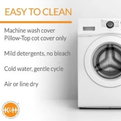 K&H Pet Products Comfy Pet Cot Elevated Pet Bed -Cozy Paws 121207 PT5. AC SS1800 V1626390407