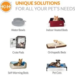 K&H Pet Products Comfy Pet Cot Elevated Pet Bed -Cozy Paws 121207 PT8. AC SS1800 V1626391280