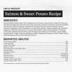 American Journey Limited Ingredient Salmon & Sweet Potato Recipe Grain-Free Dry Dog Food -Cozy Paws 121276 PT8. AC SS1800 V1665685146