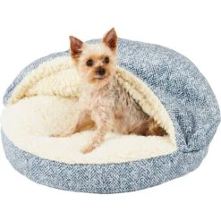 Snoozer Pet Products Orthopedic Microsuede Cozy Cave Dog & Cat Bed -Cozy Paws 122191 PT3. AC SS1800 V1566406350