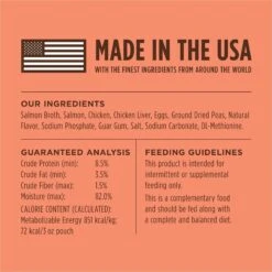 Instinct Healthy Cravings Grain-Free Cuts & Gravy Real Salmon Recipe Wet Dog Food Topper -Cozy Paws 122333 PT7. AC SS1800 V1701881838