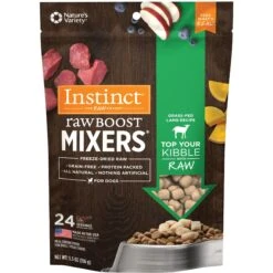 Instinct Raw Boost Mixers Lamb Recipe Grain-Free Freeze-Dried Dog Food Topper