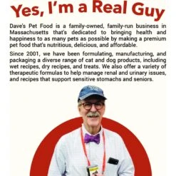 Dave's Pet Food Grain-Free Beef & Vegetable Cuts In Gravy Canned Dog Food -Cozy Paws 123802 PT7. AC SS1800 V1516740035