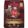 Purina ONE True Instinct Natural High Protein With Real Turkey & Venison Dry Dog Food -Cozy Paws 126354 MAIN. AC SS1800 V1674761517